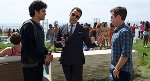 Jeremy Piven practically outshines the two male lead, Adrian