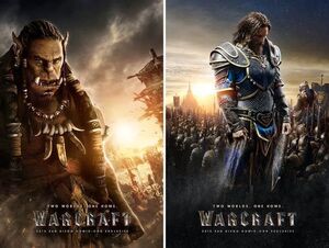 New Character Posters Show Durotan and Lothar from Duncan Jo