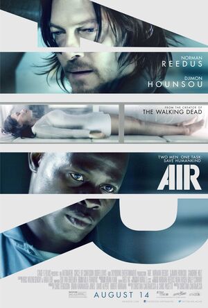 Norman Reedus and Djimon Hounsou 'Air' Poster