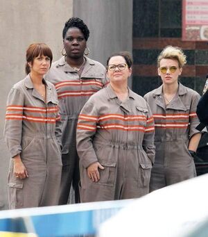 First Look at the New 'Ghostbusters' Team Together in Their 