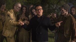 Jack Black with some Zombies
