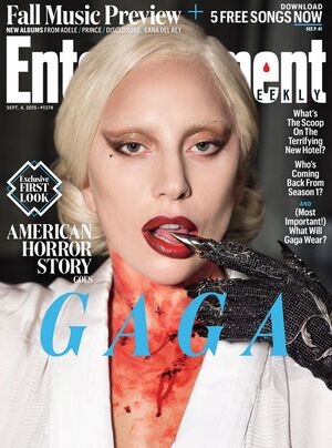 First Look at Lada Gaga in 'American Horror Story: Hotel' - 