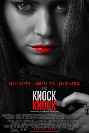 Eli Roth's 'Knock Knock' Poster. Coming October 9