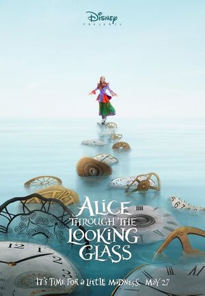 Mia Wasikowska, Alice Through the Looking Glass Poster