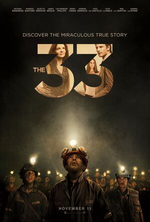 Chilean Miner Movie 'The 33' Gets a New Poster