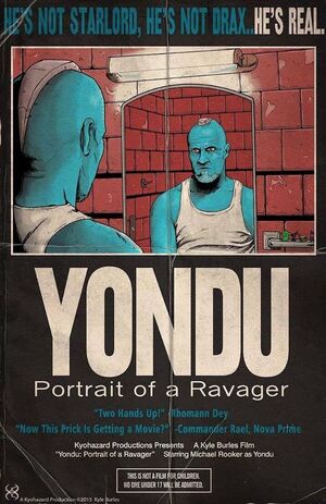 Michael Rooker wants a Yondu spinoff. Sends this poster to D