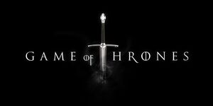 Game of Thrones Sword Logo
