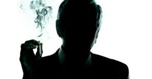 Cigarette Smoking Man Poster from The X-Files