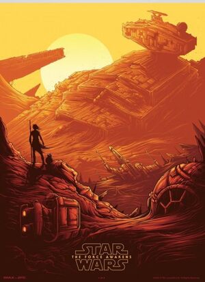 IMAX poster for 'Star Wars: The Force Awakens'