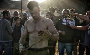 Matt Damon in first set photo for Bourne 5