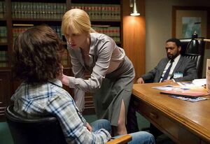 Nicole Kidman and Chiwetel Ejiofor in The Secret in Their Ey