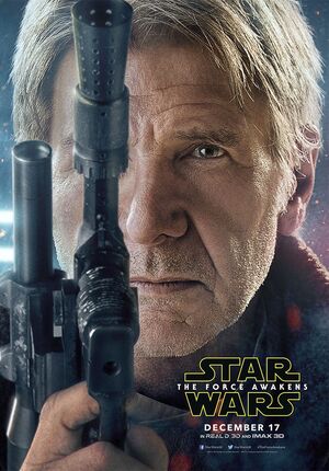 Harrison Ford, Han Solo close-up Poster
