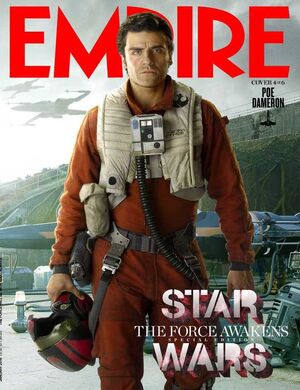 Poe Dameron Features on Empire Cover