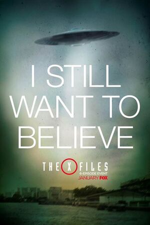 Final poster for The X-Files