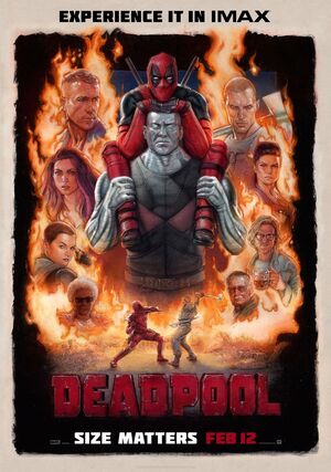 Deadpool Official IMAX Poster