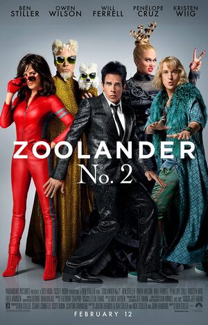 Zoolander 2 Cast Features in Poster