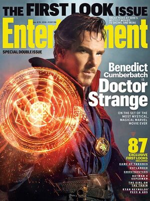 First look at Benedict Cumberbatch as Doctor Strange