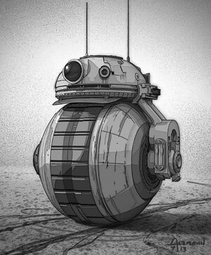 One of a handful of potential looks for BB-8