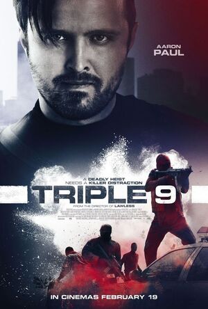 Aaron Paul in Triple 9 Character Poster