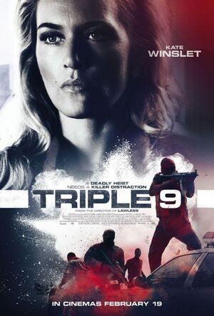 Kate Winslet in Character Poster for Triple 9