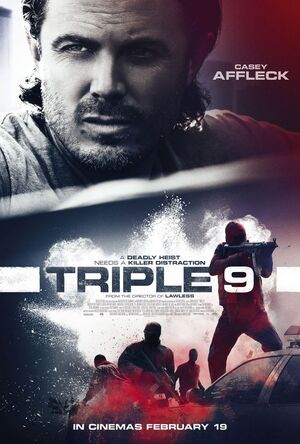 Casey Affleck in Triple 9 Character Poster