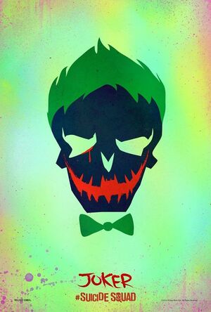 Joker character poster