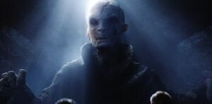 Supreme Leader Snoke fan theories contemplate his true ident