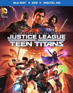 Justice League vs Teen Titans Box Art Revealed, On Shelves A