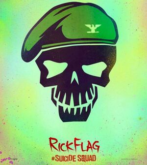 Rick Flag character poster