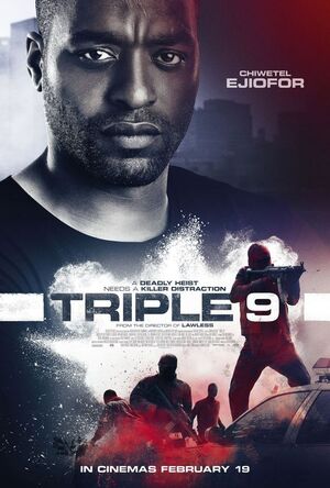 Chiwetel Ejiofor in Triple 9 Character Poster