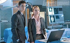 X-Files Revival: First look at Robbie Amell and Lauren Ambro
