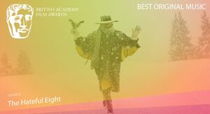 Best Original Music goes to 'The Hateful Eight.' Ennio Morri