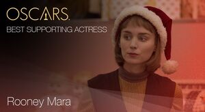 Best Supporting Actress, Rooney Mara for Carol
