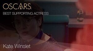 Best Supporting Actress, Kate Winslet for Steve Jobs