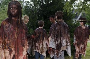 Michonne in The Walking Dead 6X09