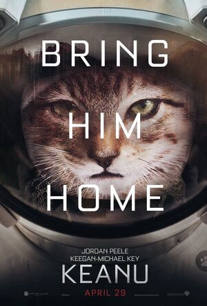 Keanu - The Martian parody poster