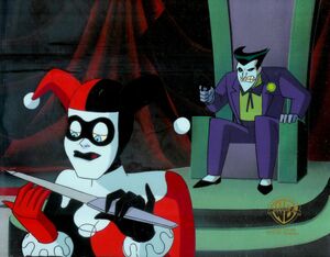 Joker and Harley in Batman: The Animated Series