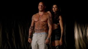 set photo (Vin Diesel and Deepika Padukone)