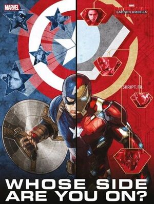 Captain America Promo Poster - Whose Side Are You On