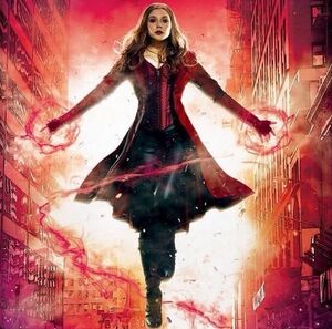 Captain America: Civil War Poster - Scarlet Witch