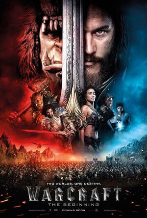 Two world unite in this epic new poster for Warcraft
