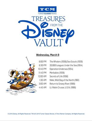 TCM presents Treasures from the Disney Vault. Tonight on TCM