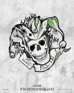 Harley Quinn's Tattoo Parlor Poster - The Joker