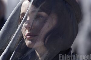 First image of Natalie Portman playing Jackie Kennedy in Upc