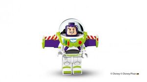 Buzz Lightyear in Lego form