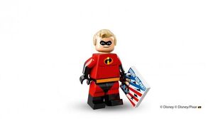 Mr. Incredible in Lego minifigure form