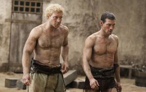 Jai Courtney and Andy Whitfield became close friends during 