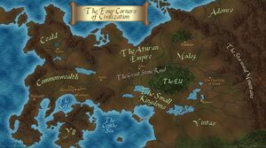 The Kingkiller Chronicle Map