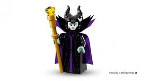Maleficent in Lego minifigure form