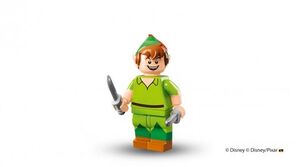 Peter Pan in Lego minifigure form